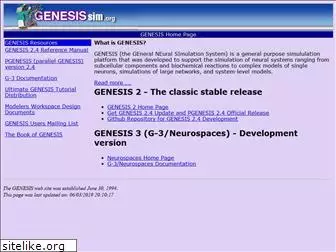 genesis-sim.org