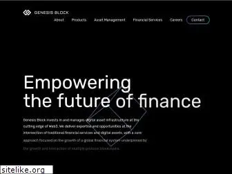 genesisblockchain.io