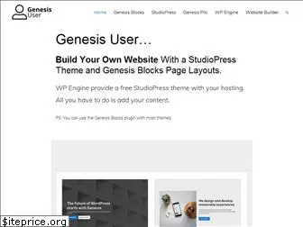 genesisuser.com