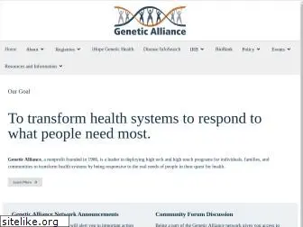 geneticalliance.org