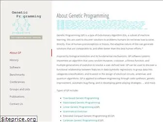 geneticprogramming.com