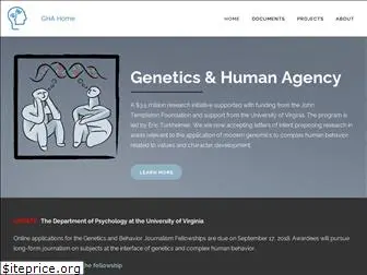 geneticshumanagency.org