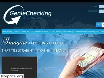 www.geniechecking.com
