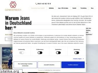 geniestreich-jeans.de