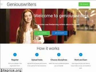 geniouswriters.com