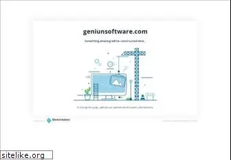 geniunsoftware.com
