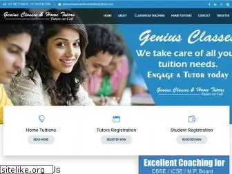 geniusclassesandhometutors.in