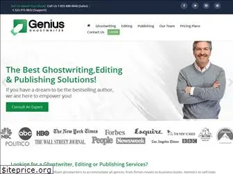 geniusghostwriter.com