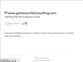 geniusworldconsulting.com