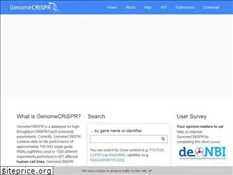 genomecrispr.org