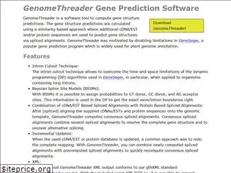 genomethreader.org