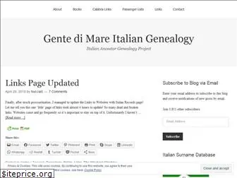 gentedimareitaliangenealogy.info