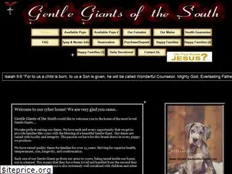 gentlegiantsofthesouth.com