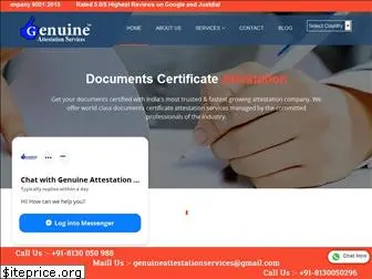 genuineattestationservices.com