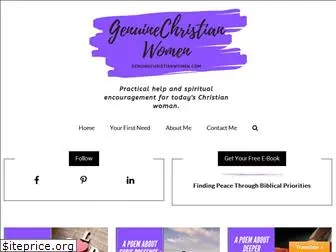 genuinechristianwomen.com