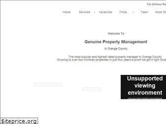 genuinemanaged.com