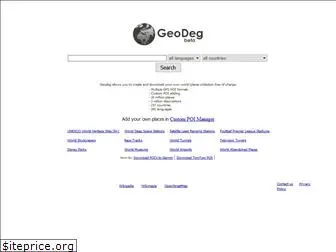 geodeg.com