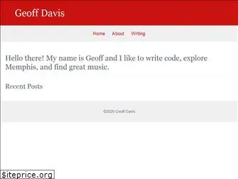 geoffdavis.info