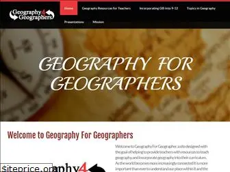 geographyforgeographers.com
