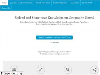 geographynotes.com