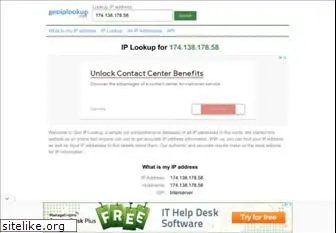 geoiplookup.net