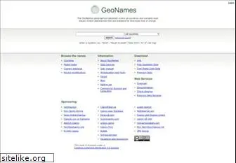 geonames.org