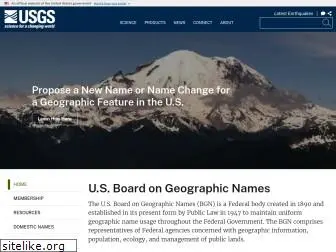 geonames.usgs.gov