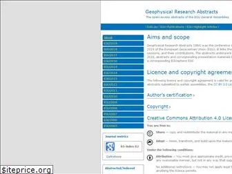 geophysical-research-abstracts.net