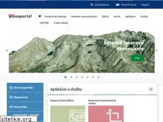 www.geoportal.sk website price