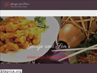 georgeandsonsasiancuisine.com