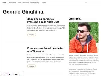 georgeginghina.com