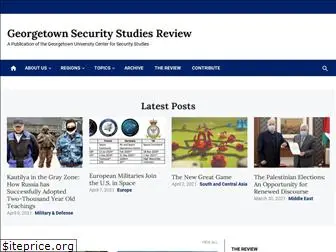 georgetownsecuritystudiesreview.org