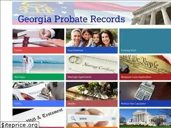 georgiaprobaterecords.com