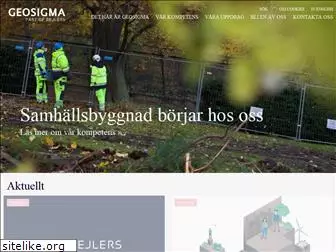 geosigma.se