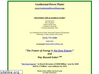 geothermalpowerplants.com