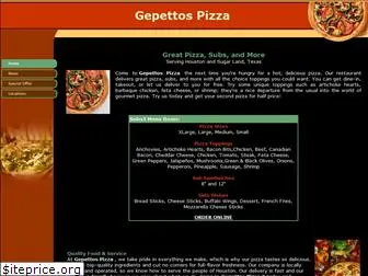 gepettospizzasugarland.com