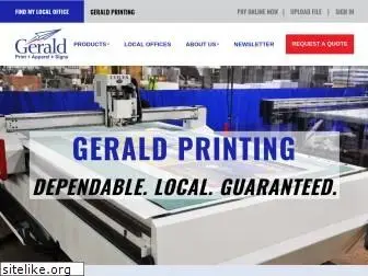 geraldprinting.com