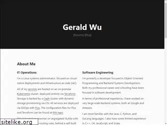 geraldwu.com