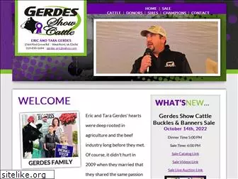 gerdesshowcattle.com