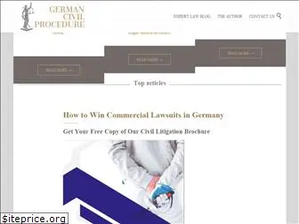 germancivilprocedure.com