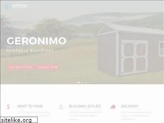 geronimoportablebuildings.com