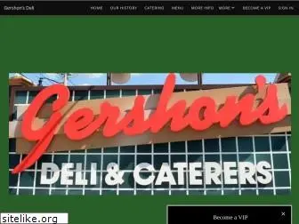 gershonsdeli.com