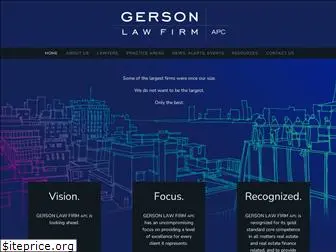 gersonlaw.com