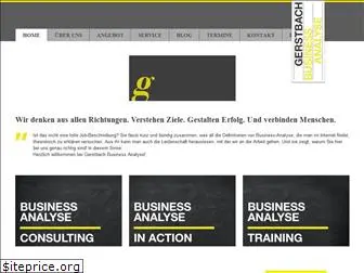 gerstbach-businessanalyse.com