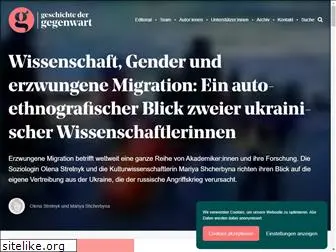 geschichtedergegenwart.ch