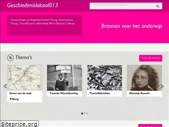 geschiedenislokaal013.nl