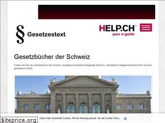 gesetzestext.ch