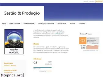 gestaoeproducao.com