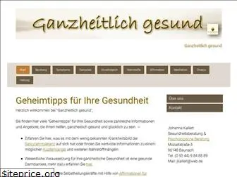 gesundheit-ganzheitlich.com