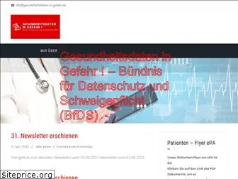 gesundheitsdaten-in-gefahr.de